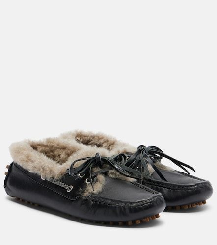 Chaussures bateau Monili en cuir - Brunello Cucinelli - Modalova