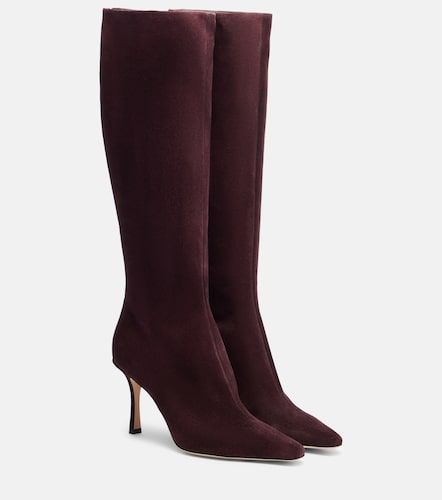 Jimmy Choo Bottes Agathe 85 en daim - Jimmy Choo - Modalova