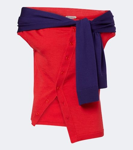 Top en laine à encolure bardot - JW Anderson - Modalova