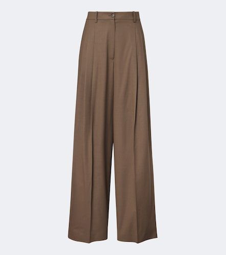 Pantalon ample Clarice en laine mélangée - Ralph Lauren Collection - Modalova