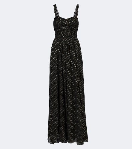 Robe longue Anastasia en soie mélangée - Ulla Johnson - Modalova