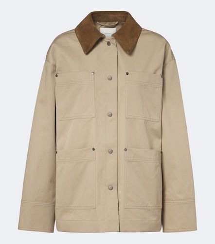 Joseph Veste Athos en coton et daim - Joseph - Modalova