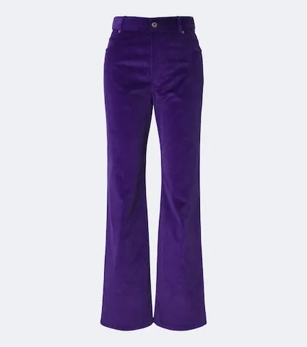 Pantalon droit en velours de coton - Loewe - Modalova