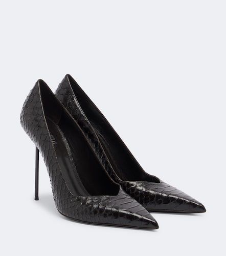 Escarpins Lidia en cuir façon croco - Paris Texas - Modalova