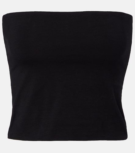 Top bustier en coton mélangé - Brunello Cucinelli - Modalova