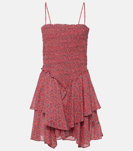 Robe Ankage en coton à volants - Marant Etoile - Modalova
