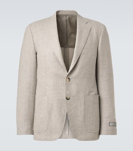 Blazer Kei en laine à chevrons - Canali - Modalova