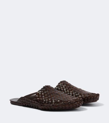 The Row Mules en cuir tressé - The Row - Modalova