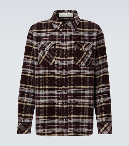 Chemise en cachemire à carreaux et émeraudes - God's True Cashmere - Modalova