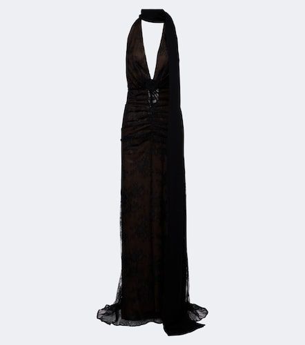 Robe longue Amora en dentelle - De La Vali - Modalova