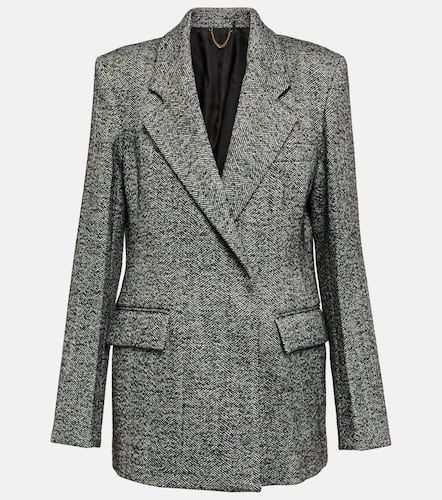 Blazer en laine mélangée - Victoria Beckham - Modalova