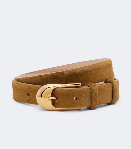 Ceinture Dome en cuir façon poulain - Khaite - Modalova