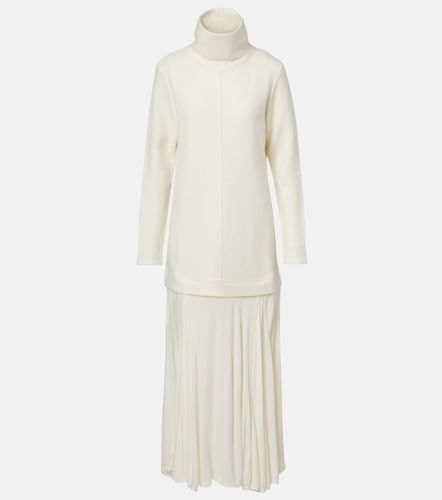 Robe longue en laine mélangée - Xu Zhi - Modalova