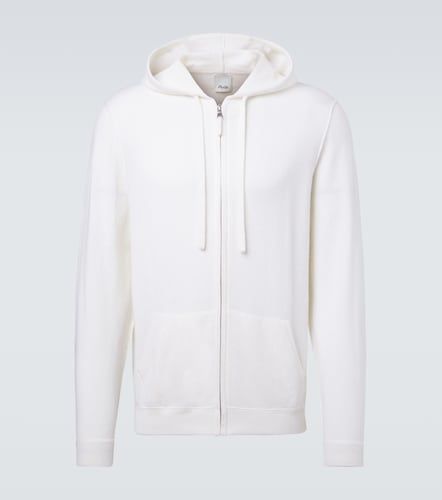Sweat-shirt à capuche en laine et cachemire - Allude - Modalova