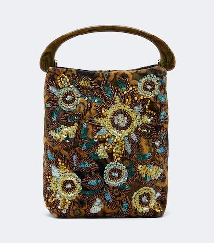 Sac à main en jacquard à fleurs - Dries Van Noten - Modalova