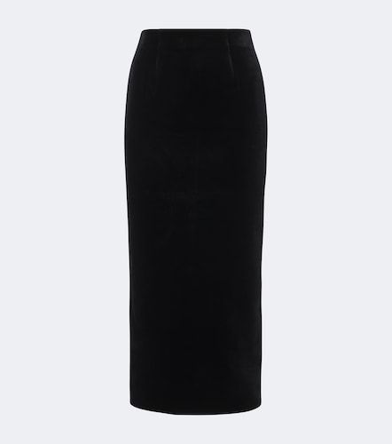 Jupe crayon en velours - Roland Mouret - Modalova