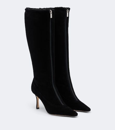 Bottes Jozi en daim et shearling - Jimmy Choo - Modalova