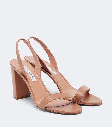 Sandales slingback So Nude en cuir - Aquazzura - Modalova