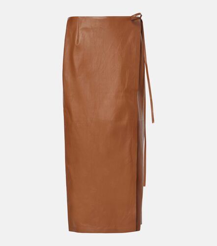Jupe portefeuille Bert en cuir - The Row - Modalova