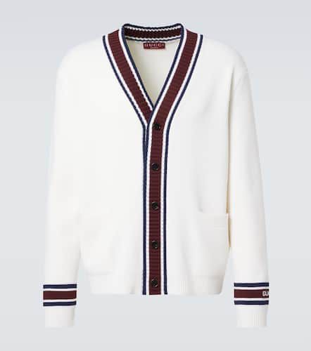 Gucci Cardigan intarsia en laine - Gucci - Modalova