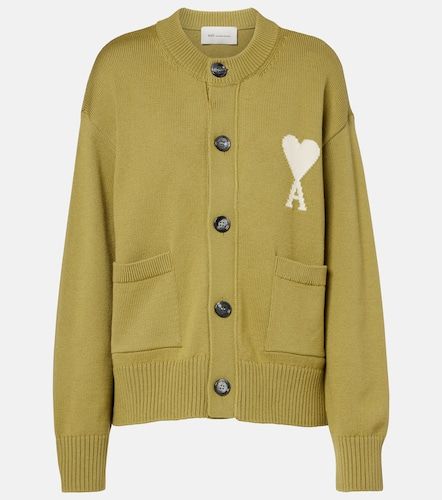 Cardigan Ami de Coeur en laine et coton - Ami Paris - Modalova