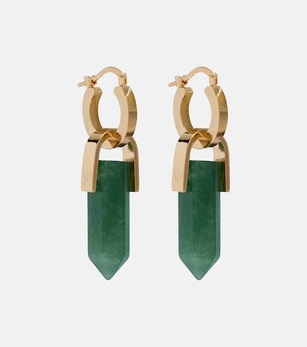 Boucles d’oreilles Pillar en plaqué or 24 ct - La DoubleJ - Modalova