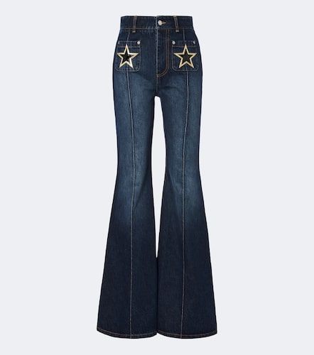 Jean flared à appliqués - Dolce&Gabbana - Modalova