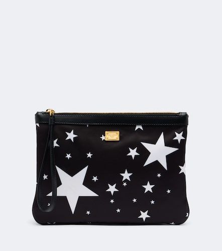 Pochette en satin à imprimé - Dolce&Gabbana - Modalova