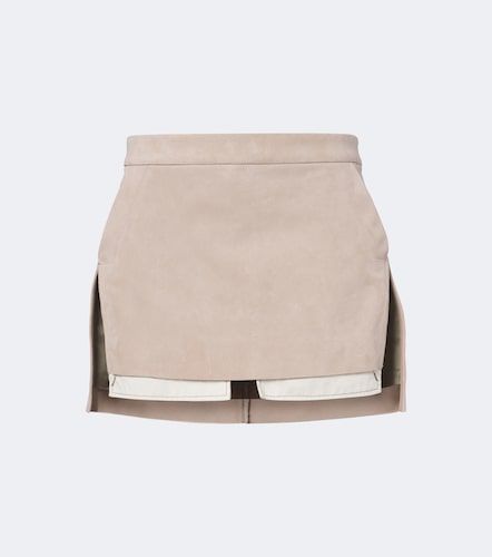 Rick Owens Mini-jupe Fog en daim - Rick Owens - Modalova