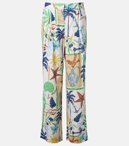 Pantalon ample Trixie en coton à imprimé - Velvet - Modalova