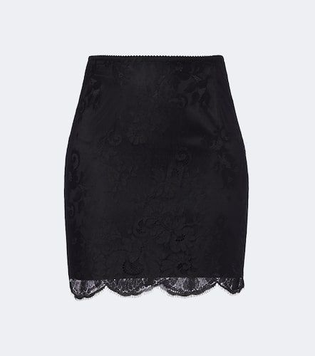 Dolce&Gabbana Mini-jupe en dentelle - Dolce&Gabbana - Modalova