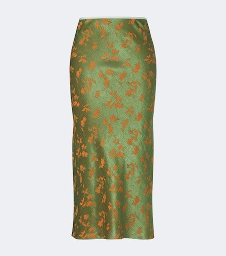 Dries Van Noten Jupe midi à fleurs - Dries Van Noten - Modalova