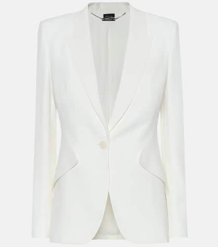 Alexander McQueen Blazer en crêpe - Alexander McQueen - Modalova