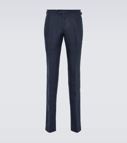 Pantalon de costume en lin - Thom Sweeney - Modalova