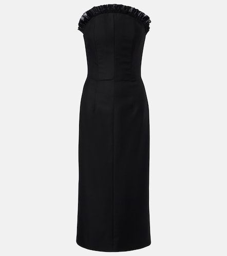 McQueen Robe de cocktail en laine - McQueen - Modalova