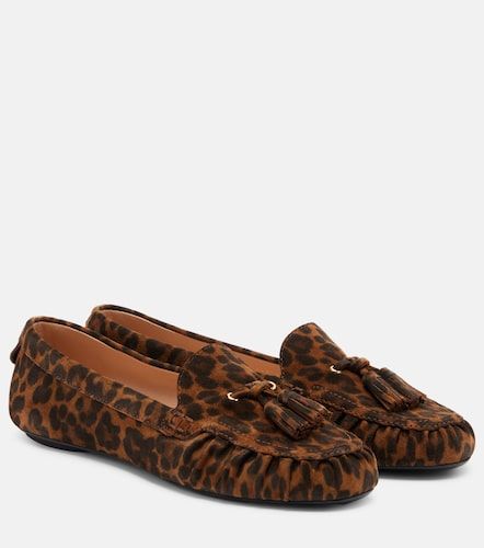 Mocassins Théa en daim - Gianvito Rossi - Modalova