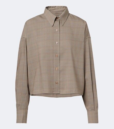 Chemise Arlen en laine mélangée - The Frankie Shop - Modalova