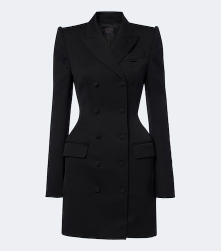 Mugler Robe blazer en laine - Mugler - Modalova