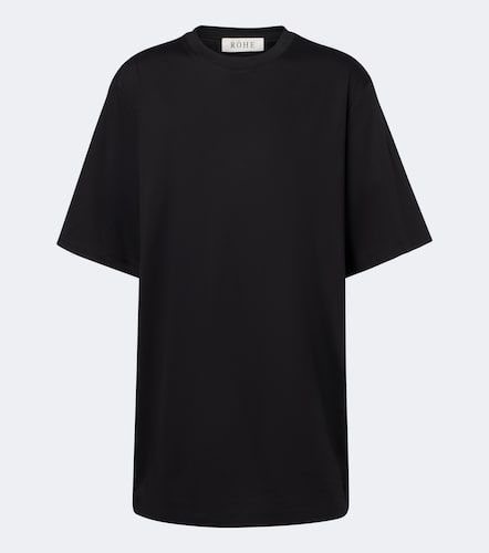 Róhe T-shirt en coton et soie mélangés - Rohe - Modalova