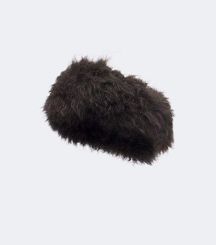 Serre-tête en shearling - Yves Salomon - Modalova