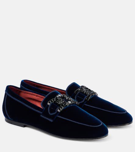 Mocassins en velours à ornements - Tod's - Modalova