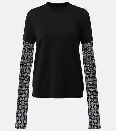 T-shirt Monogram 72 Glitter en coton - Givenchy - Modalova