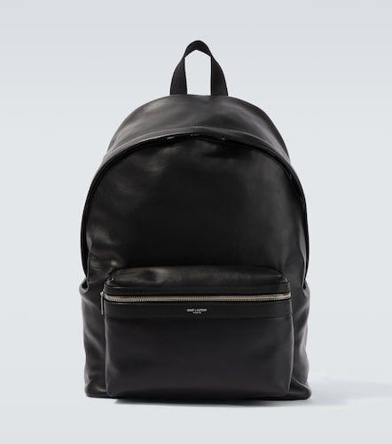 Sac à dos City en cuir - Saint Laurent - Modalova