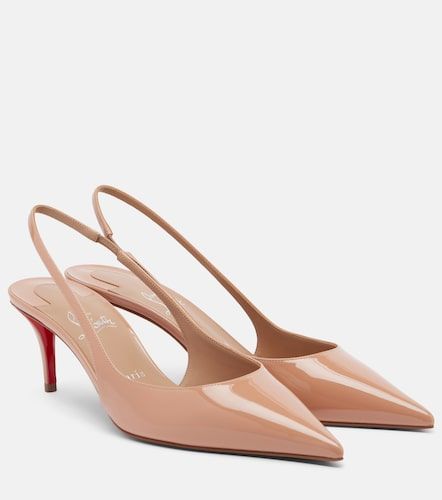 Escarpins slingback Miss Z 60 en cuir verni - Christian Louboutin - Modalova