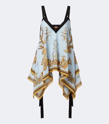 Top asymétrique en coton à imprimé - La DoubleJ - Modalova
