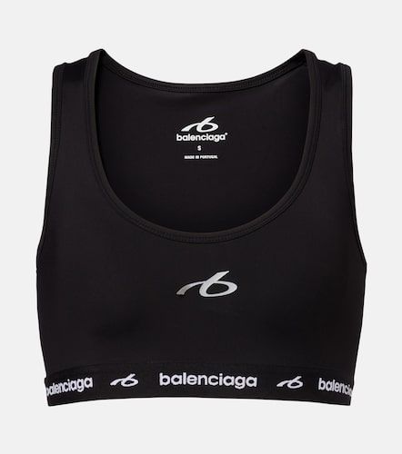 Brassière de sport à logo - Balenciaga - Modalova
