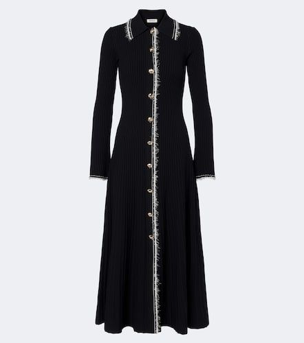 Robe chemise en maille côtelée - Simkhai - Modalova