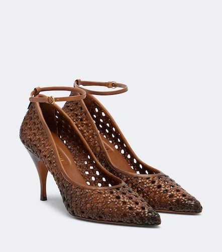 Miu Miu Escarpins en cuir tressé - Miu Miu - Modalova