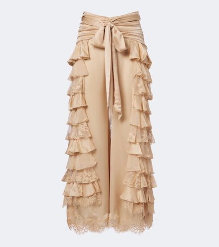 Pantalon ample Valiant en soie - Zimmermann - Modalova