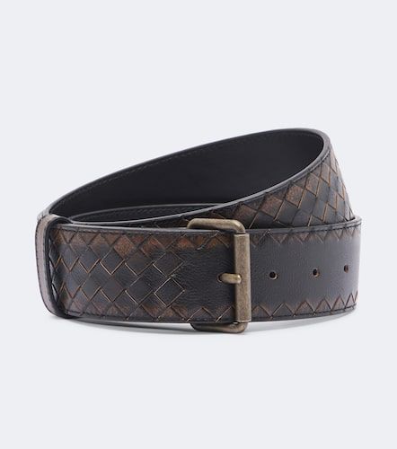 Ceinture Johnny en cuir Intrecciato - Bottega Veneta - Modalova